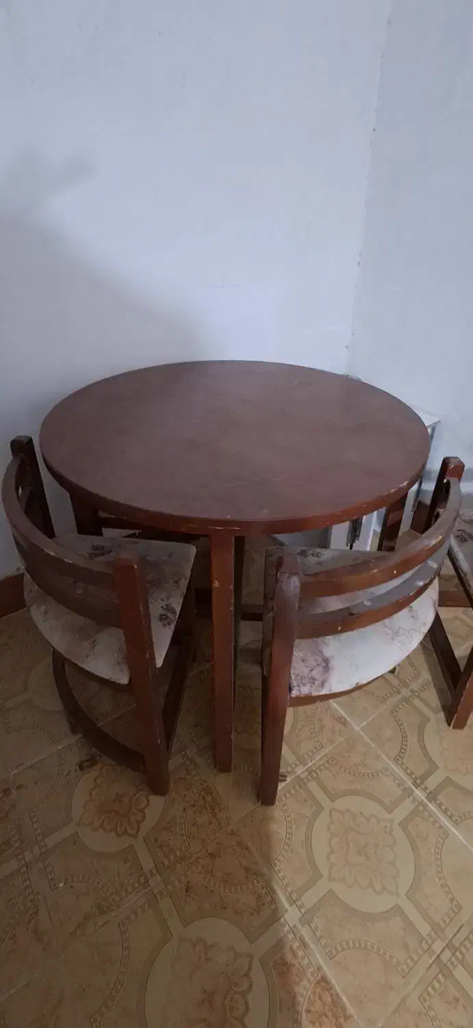 میز نهارخوری|میز و صندلی غذاخوری|بهبهان, |دیوار