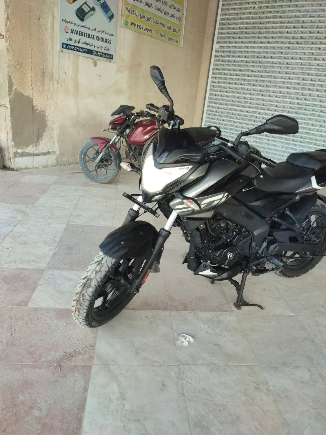 ns200|موتورسیکلت|قشم, |دیوار