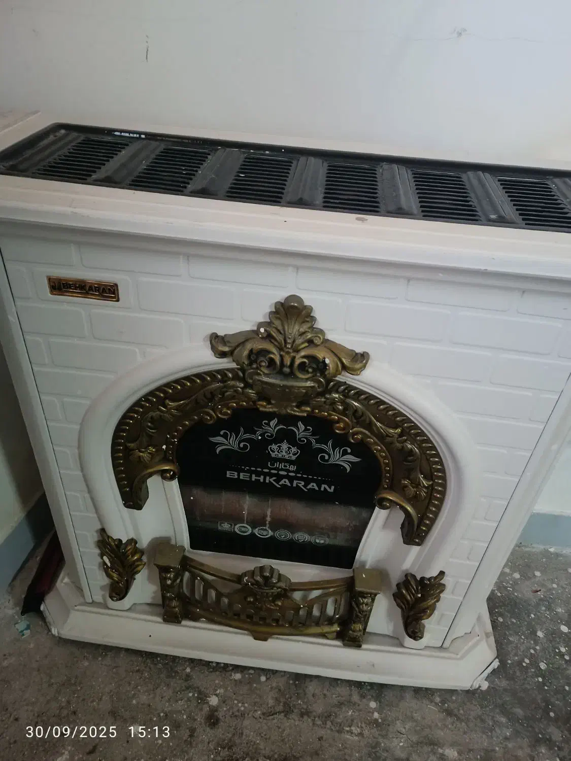 بخاری بدون دودکش|بخاری، هیتر، شومینه|مسجد سلیمان, |دیوار