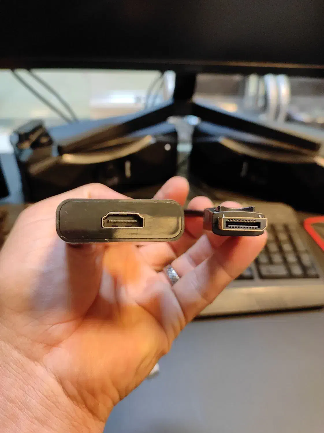 تبدیل DISPLAY PORT  به HDMI|قطعات و لوازم جانبی رایانه|مراغه, |دیوار