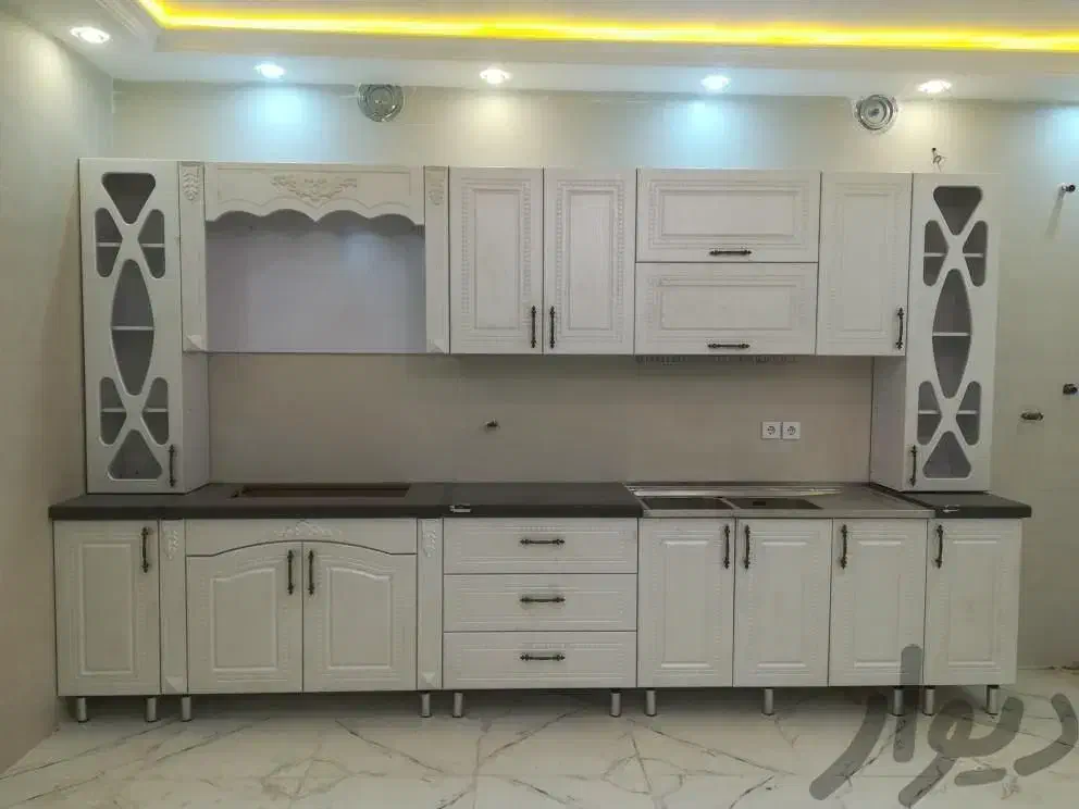 MAHOOR CABIN/کابینت آماده/MDFهایگلاس ممبرانWRE12|مصالح و تجهیزات ساختمان|الشتر, |دیوار