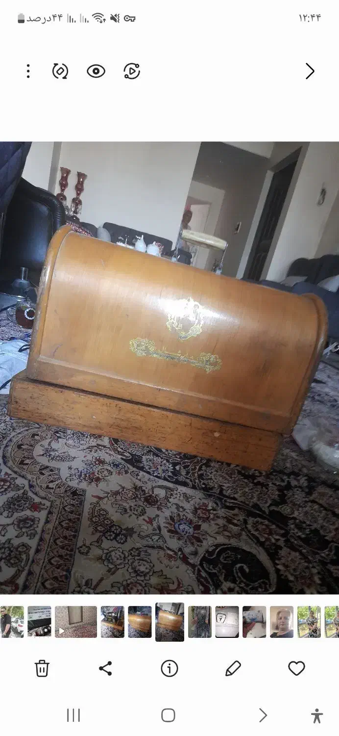 چرخ خیاطی مارشال قدیمی|لوازم خیاطی و بافتنی|تهران, سلسبیل جنوبی|دیوار