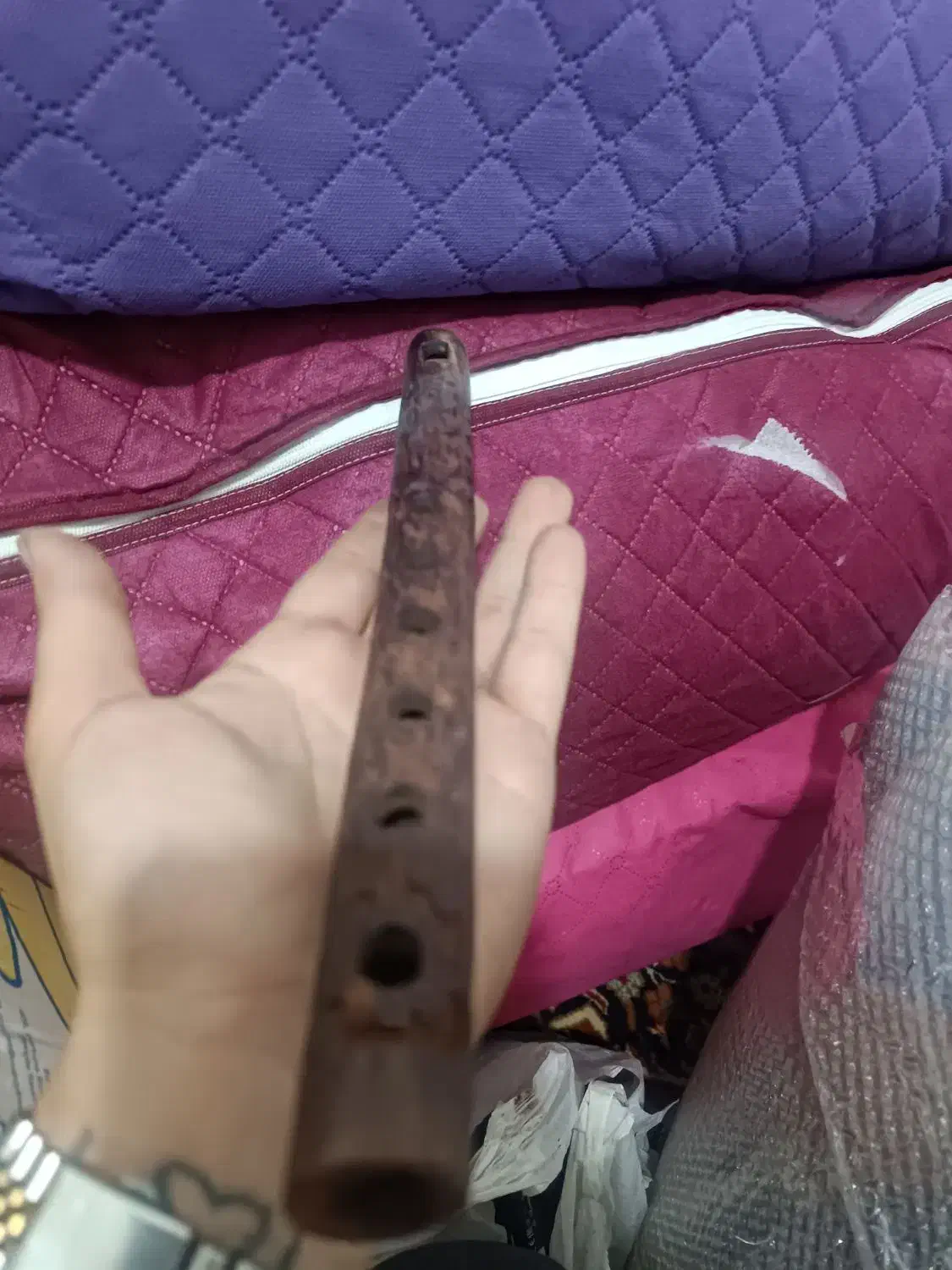 نی فولوت دست ساز|سازهای سنتی|کرمان, |دیوار