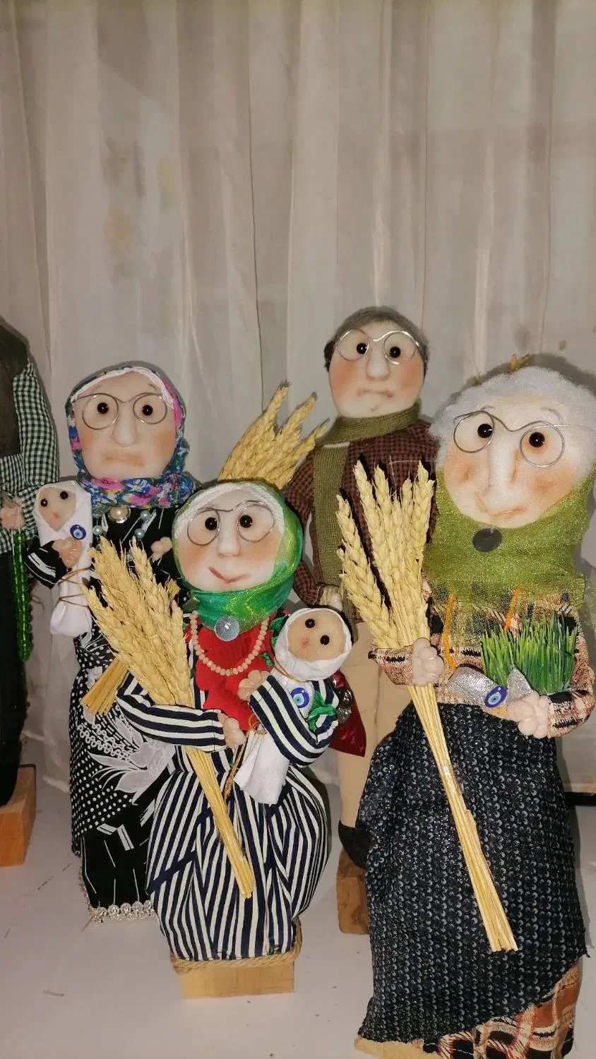 عروسک دکوری شیک و زیبا|صنایع دستی و سایر لوازم تزئینی|شاندیز, |دیوار