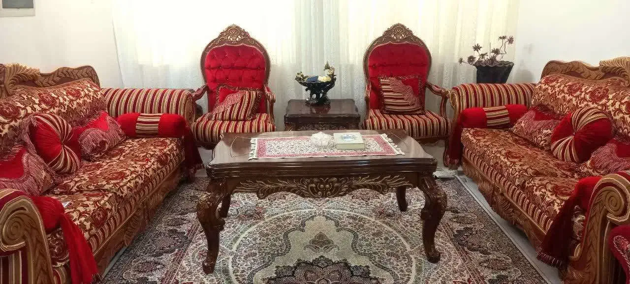 مبل سلطنتی خارجی شیک|مبلمان خانگی و میز عسلی|قم, شاه سید علی|دیوار