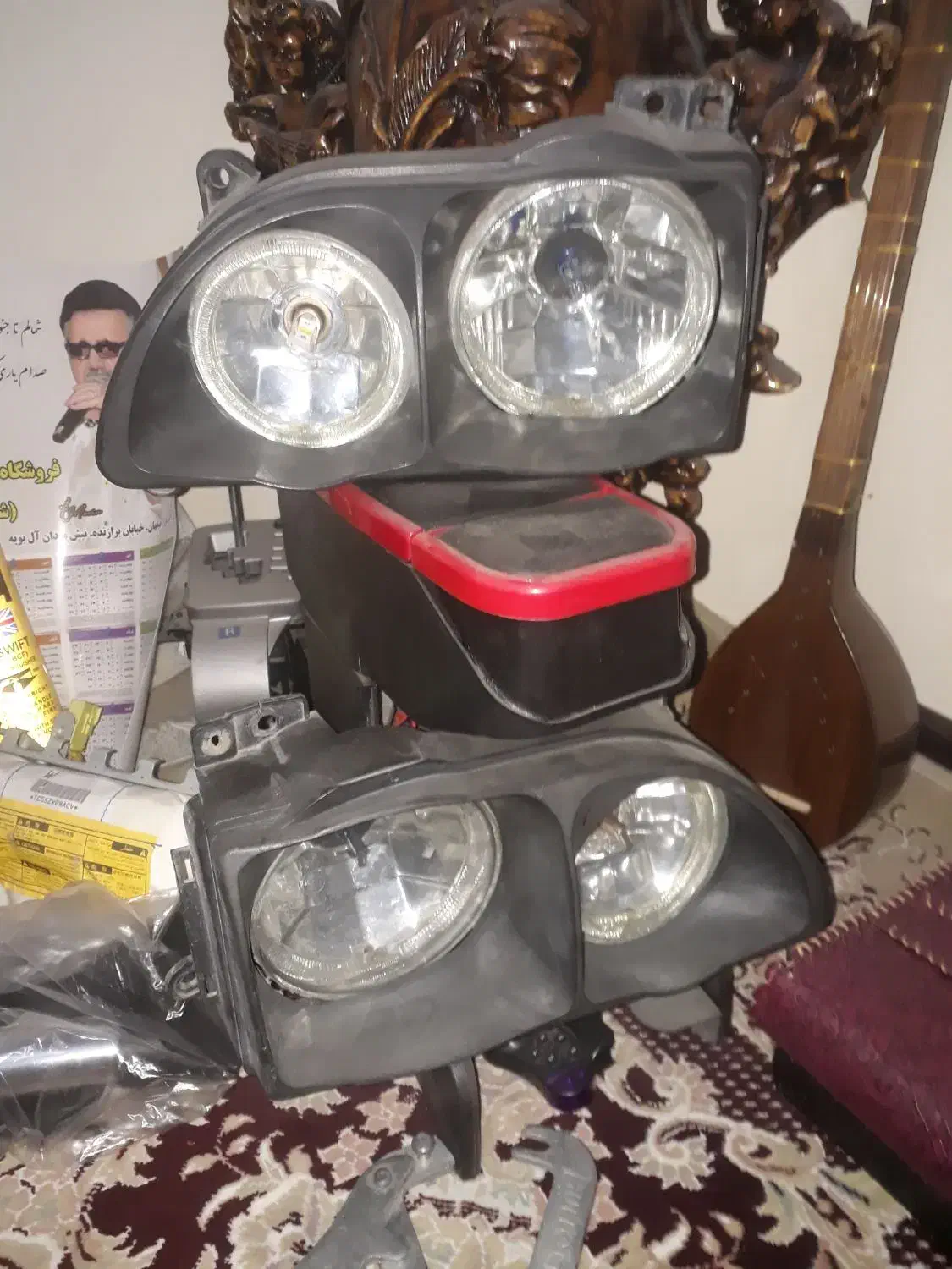 چراغ اسپرت پراید|قطعات یدکی و لوازم جانبی|اصفهان, الهیه|دیوار