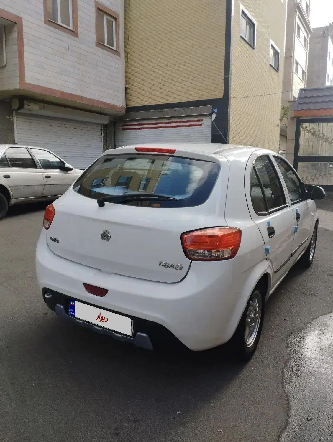 تیبا دو مدل ۹۶ کم کار|خودرو سواری و وانت|تبریز, |دیوار