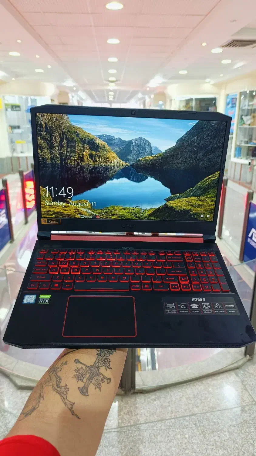 Acer گیمینگ فوقالعاده قدرتمند i7 + گرافیک 8 گیگ.|رایانه همراه|ارومیه, |دیوار