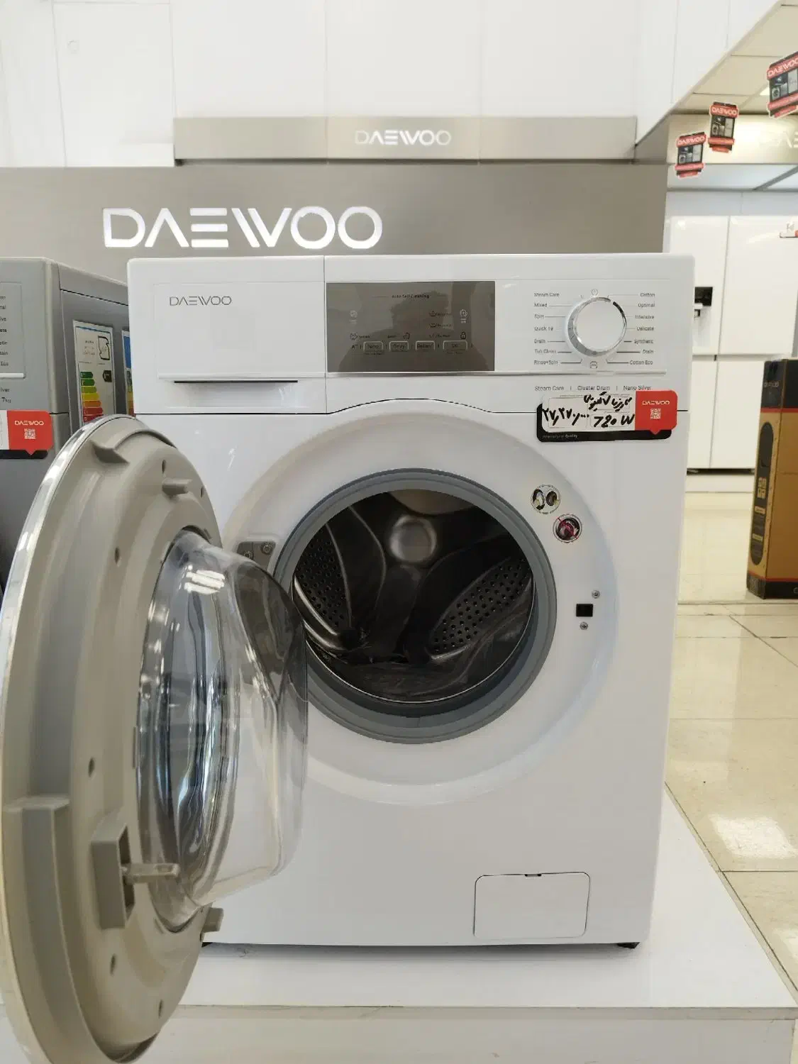 لباسشویی8 کیلویی گیربکسی دوو با تخفیف ویژه|ماشین لباسشویی و خشککن لباس|اهواز, زیتون کارمندی|دیوار
