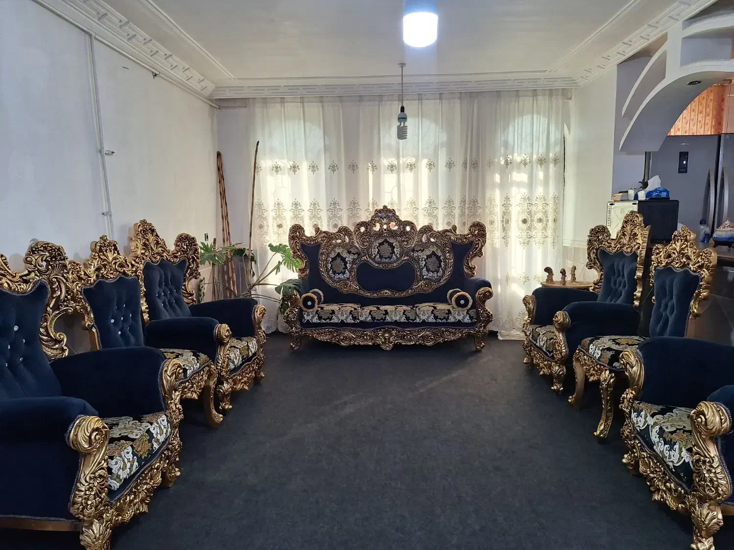 مبلمان سلطنتی|مبلمان خانگی و میز عسلی|یاسوج, |دیوار