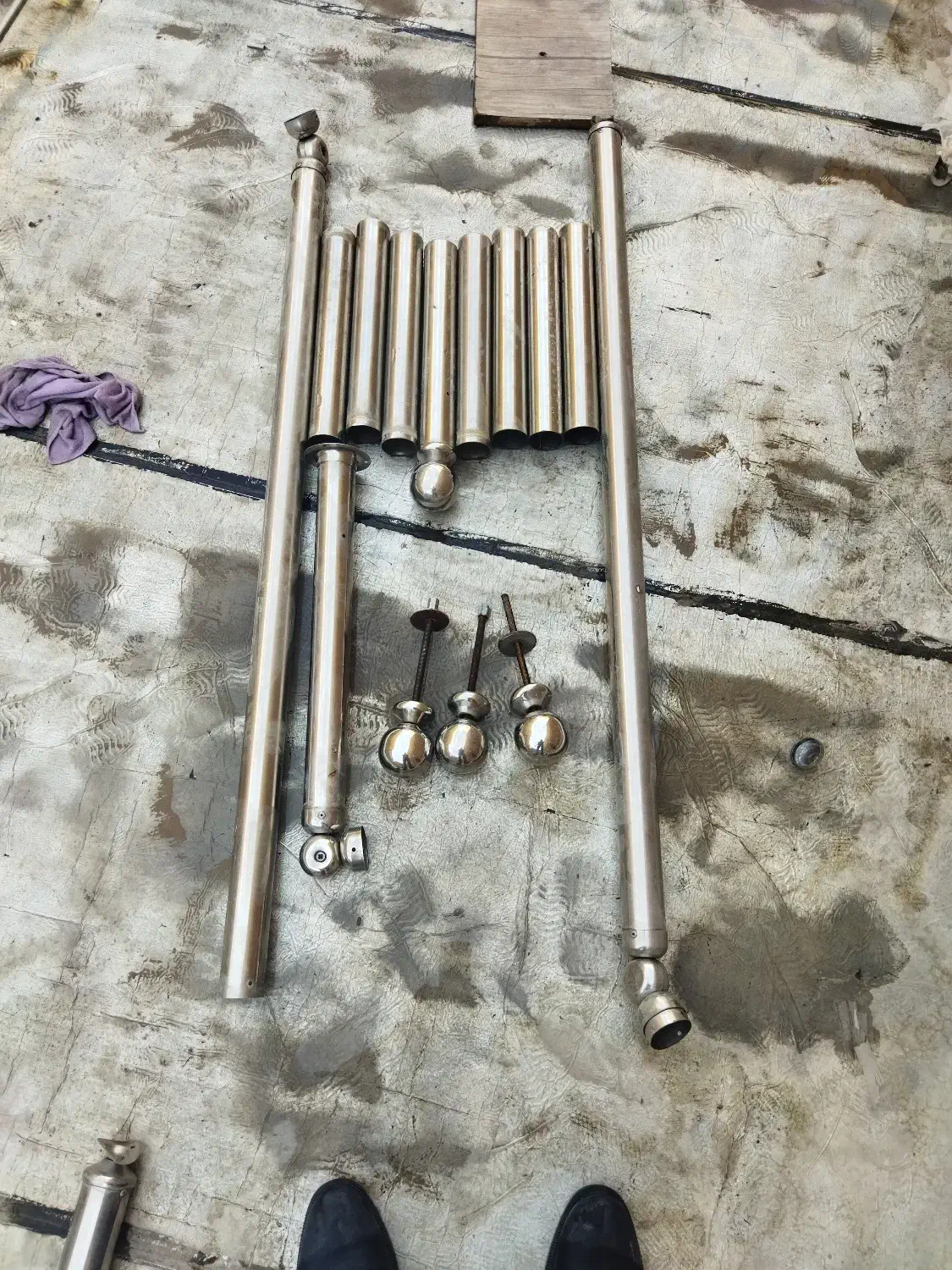 نرده استیل ضد آب و ضد زنگ ۳۰۴ کارکرده درحد|مصالح و تجهیزات ساختمان|محمدشهر, محمدشهر|دیوار