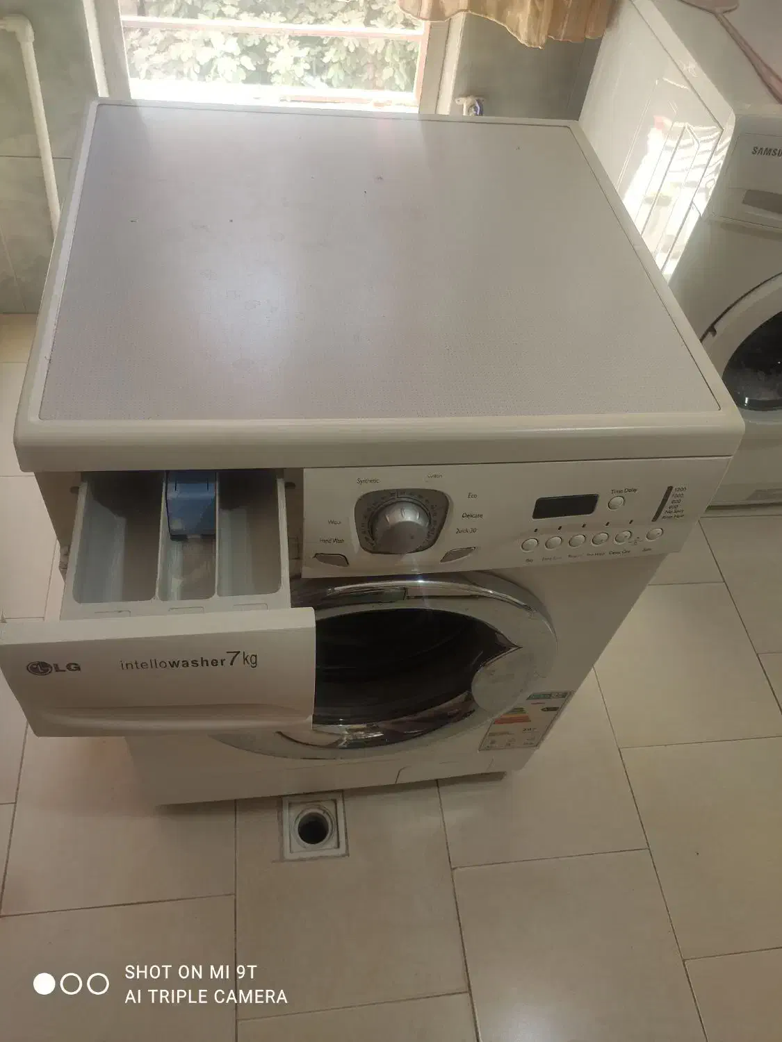 لباسشویی ال جی 7 کیلویی اصل|ماشین لباسشویی و خشک‌کن لباس|قرچک, شهرک طلائیه|دیوار