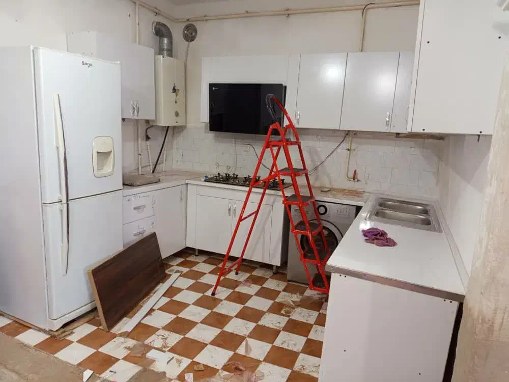 تولید۵مترکابینت اماده+هودگازسینک|مصالح و تجهیزات ساختمان|مرند, |دیوار