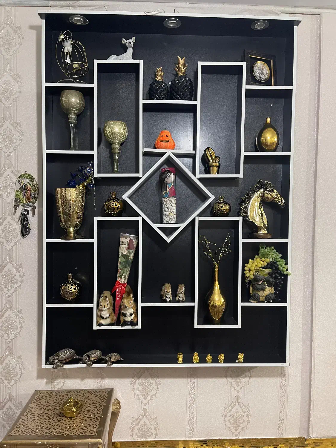 باکس دیواریی|کتابخانه، شلف، قفسه‌های دیواری|قدس, شهر‌قدس|دیوار