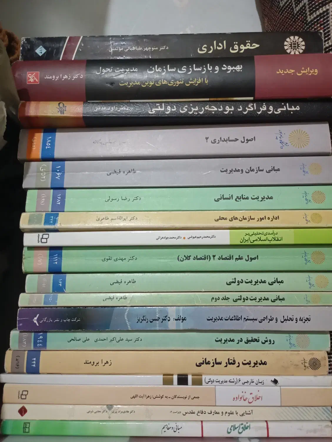 فروش تعدادی کتاب رشته ی مدیریت|کتاب و مجله آموزشی|الوند, |دیوار