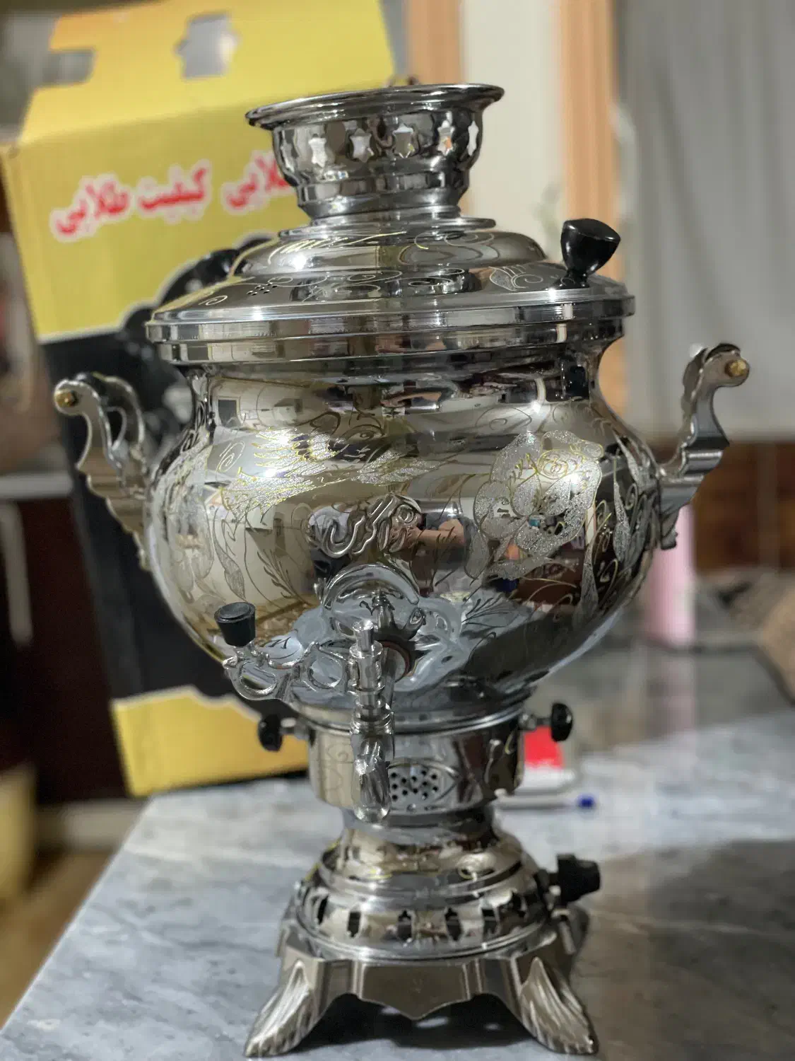 سماور گازی|سماور، چای‌ساز، قهوه‌ساز|کلاچای, |دیوار