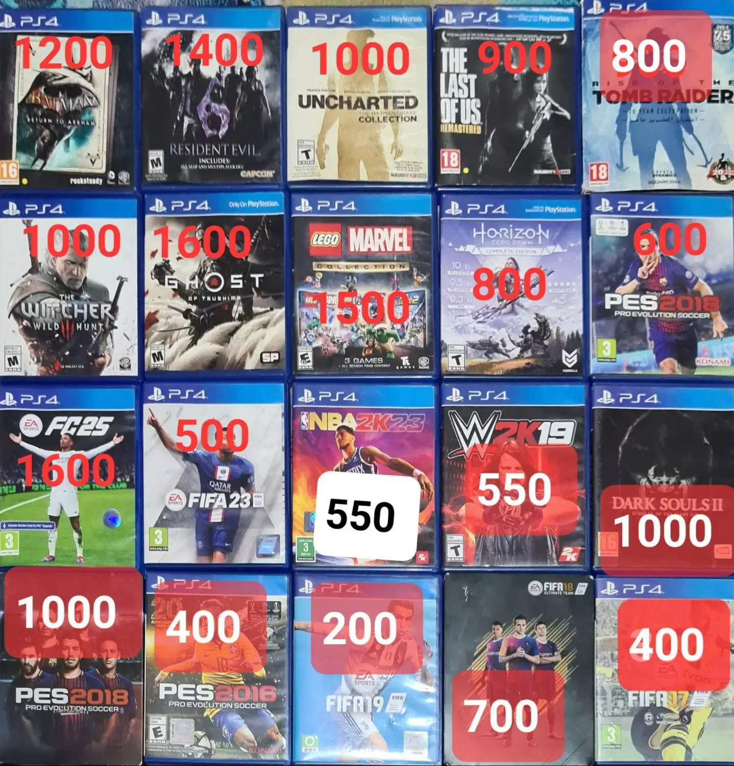 Fifa25 PS4-ghost of tsushima بازی fc25 ps4|کنسول، بازی ویدئویی و آنلاین|تهران, دهکده المپیک|دیوار