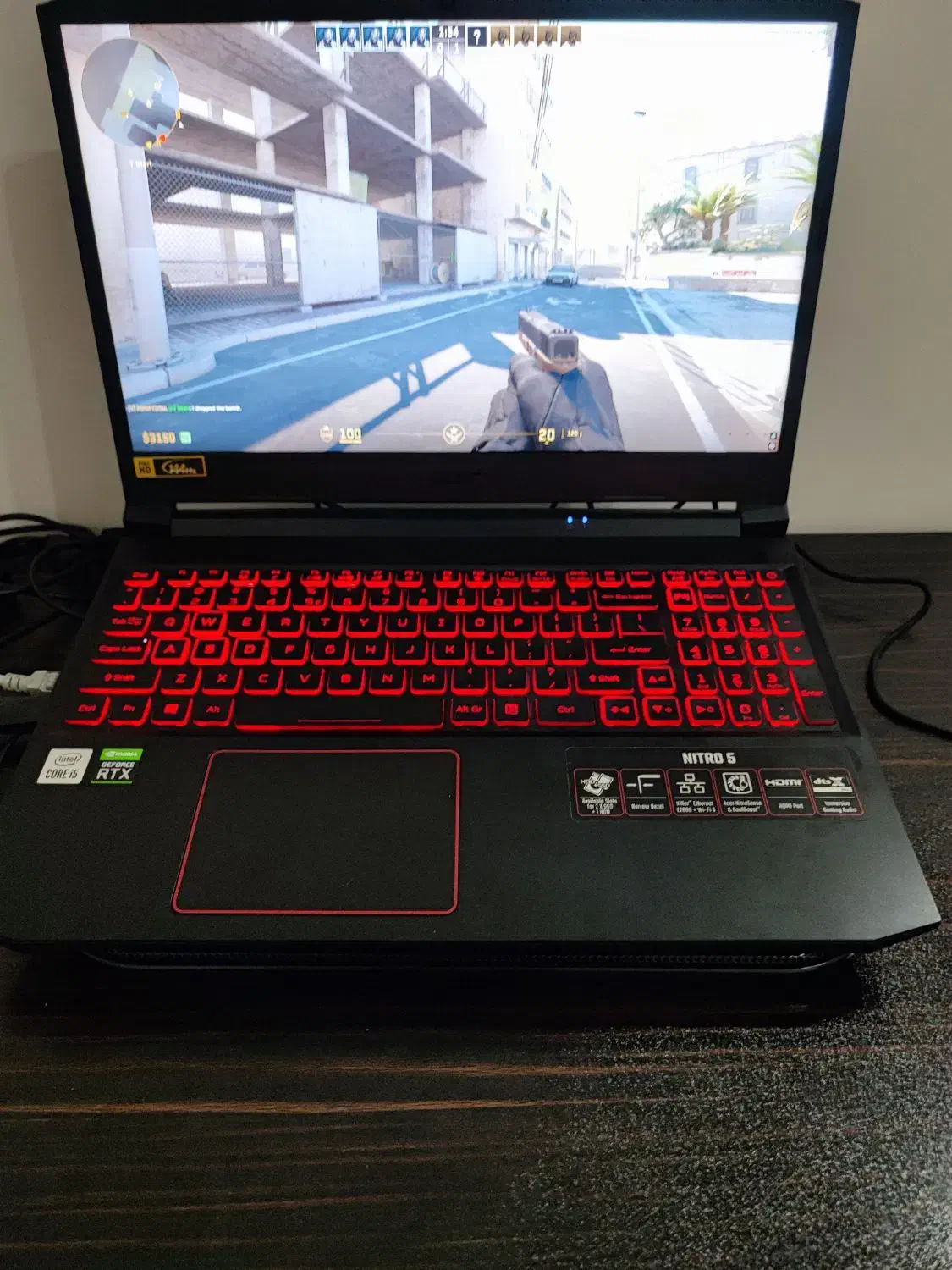 لپتاپ گیمینگ acer Nitro 5 rtx 3050|رایانه همراه|مشهد, دانشجو|دیوار
