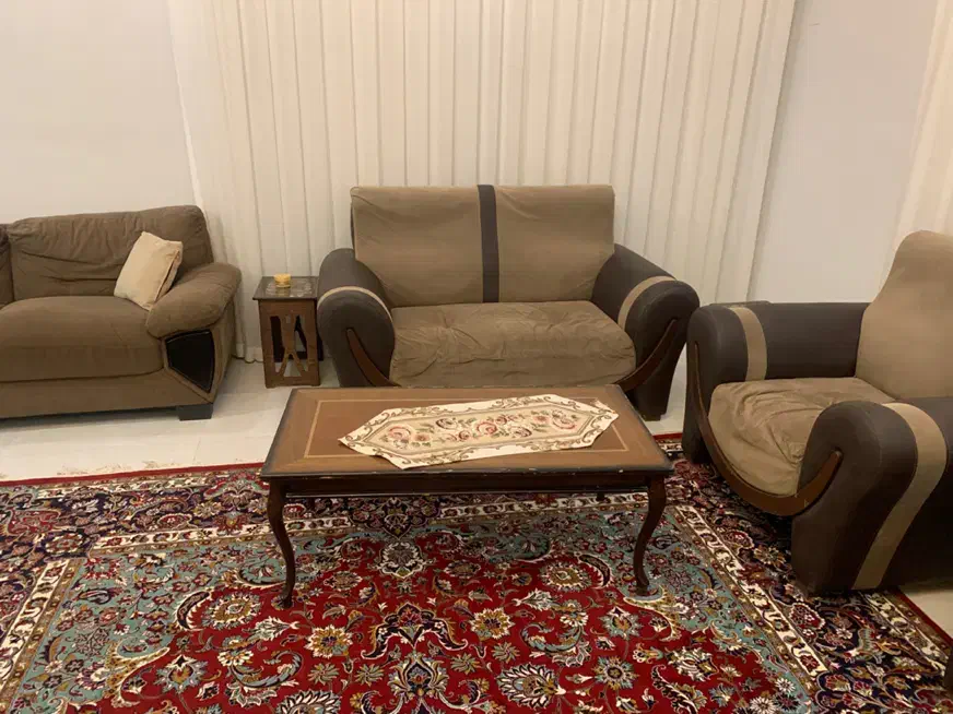 مبل ۷ نفره|مبلمان خانگی و میز عسلی|گلبهار, شهر جدید گلبهار|دیوار