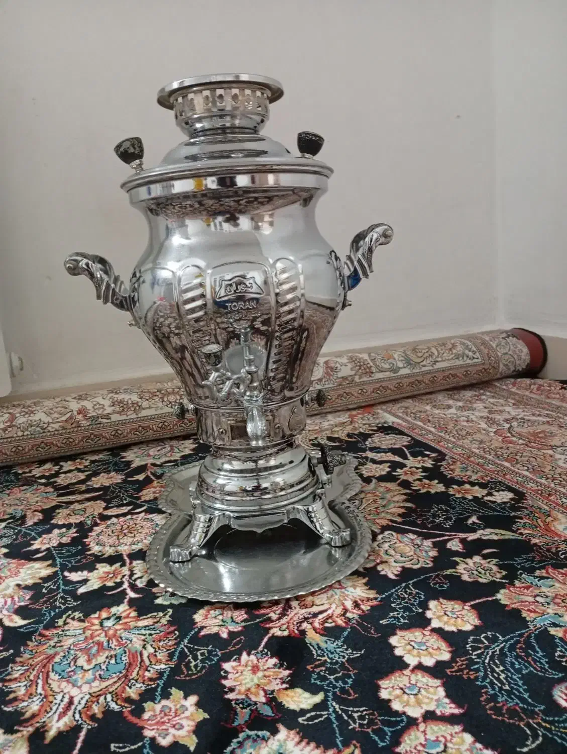 سماورتوران 6لیتر در حد نو خیلی کم استفاده کردم|سماور، چای‌ساز، قهوه‌ساز|دورود, |دیوار