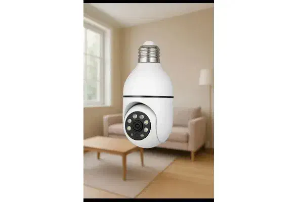 لامپ امنیتی با دوربین مخفی و ضبط صدا|دوربین مداربسته|بم, |دیوار