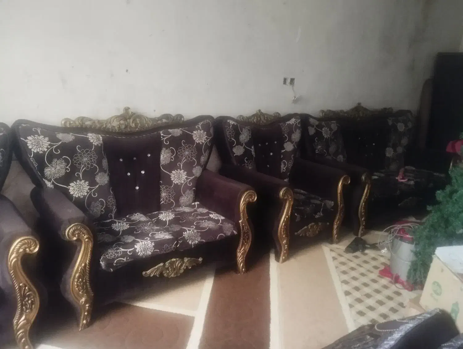 مبل سلطنتی|مبلمان خانگی و میز عسلی|بندر ماهشهر, |دیوار