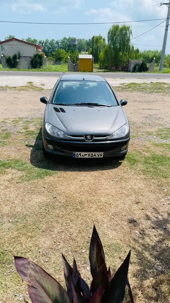 ۲۰۶ تیپ ۵ مدل ۱۳۹۶|خودرو سواری و وانت|لنگرود, |دیوار