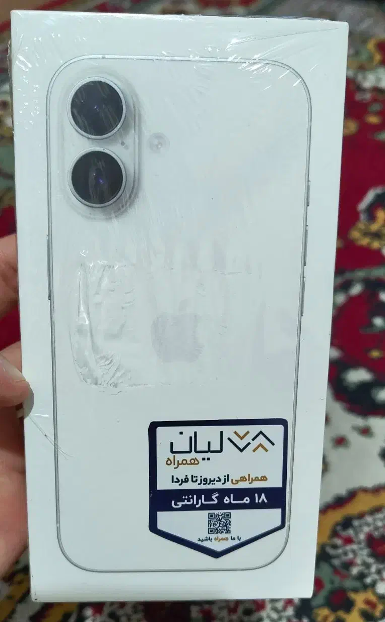 آیفون ۱۶ نرمال ۱۲۸ گیگ Iphone 16 128 نات پلمپ Ch|موبایل|تهران, خلیج فارس|دیوار
