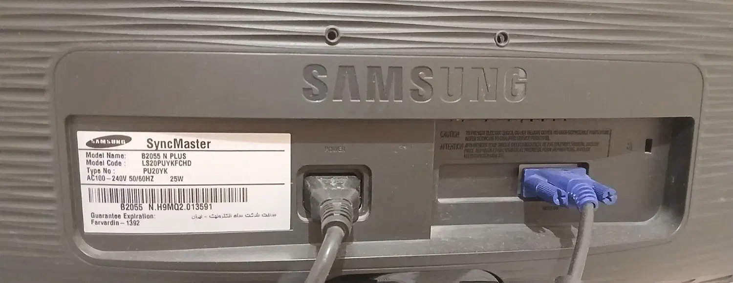 مانیتور سامسونگ ۲۰ اینچ samsung|قطعات و لوازم جانبی رایانه|تهران, جیحون|دیوار