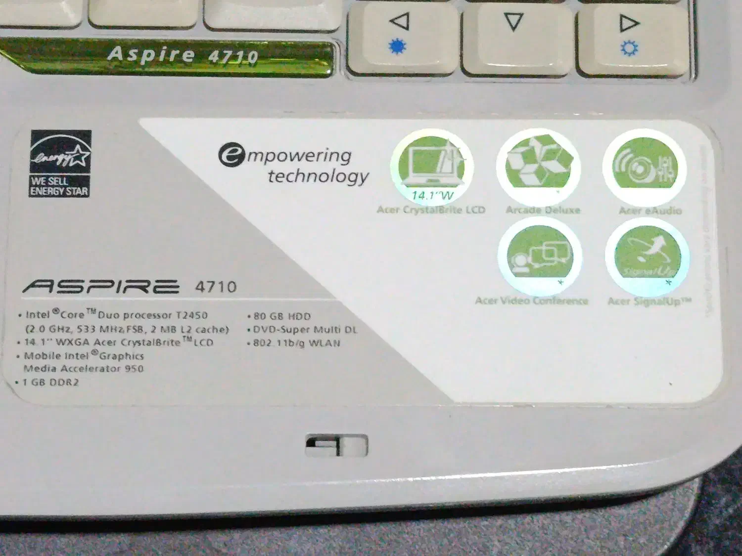 لپ تاب ایسرمدلAspire4710|رایانه همراه|محمدیه-قزوین, |دیوار