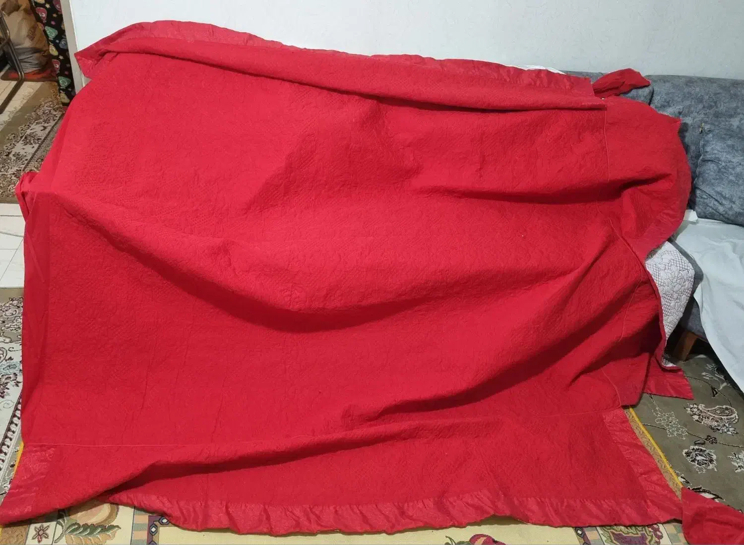 رو تختی ۲ نفره به همراه رو بالشتی و لحاف|سرویس روتختی|اندیشه, اندیشه فاز ۱|دیوار
