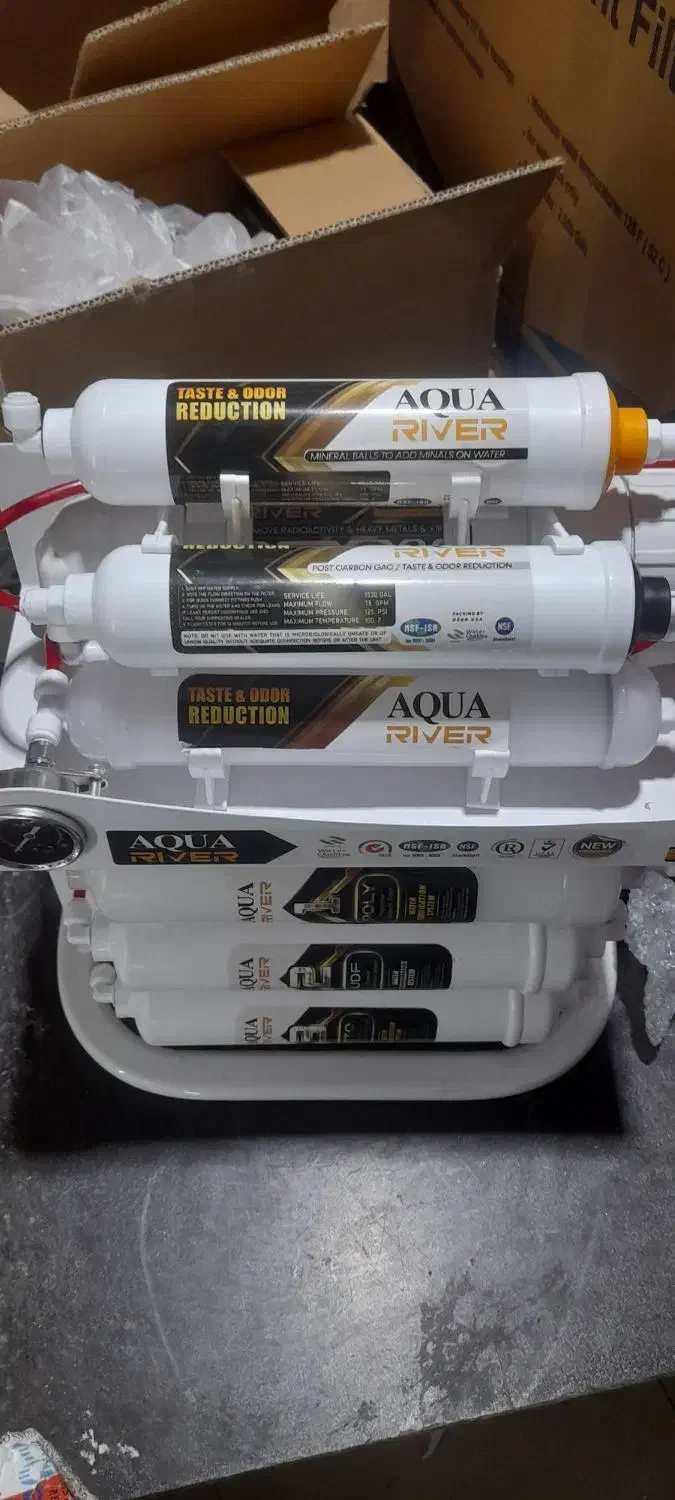 تصفیه اب اینلاین ۷ مرحله اکوا ریور|آبسردکن و تصفیه آب|اسلامشهر, مطهری|دیوار