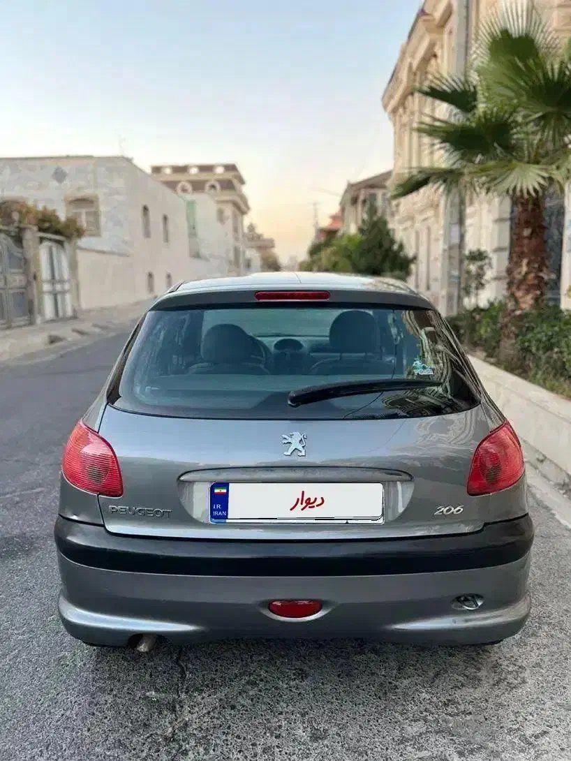 پژو ۲۰۶ مدل ۱۳۹۰ بی رنگ کارکرد ۱۸۷ هزارتا فرانسوی|خودرو سواری و وانت|کرج, عظیمیه|دیوار