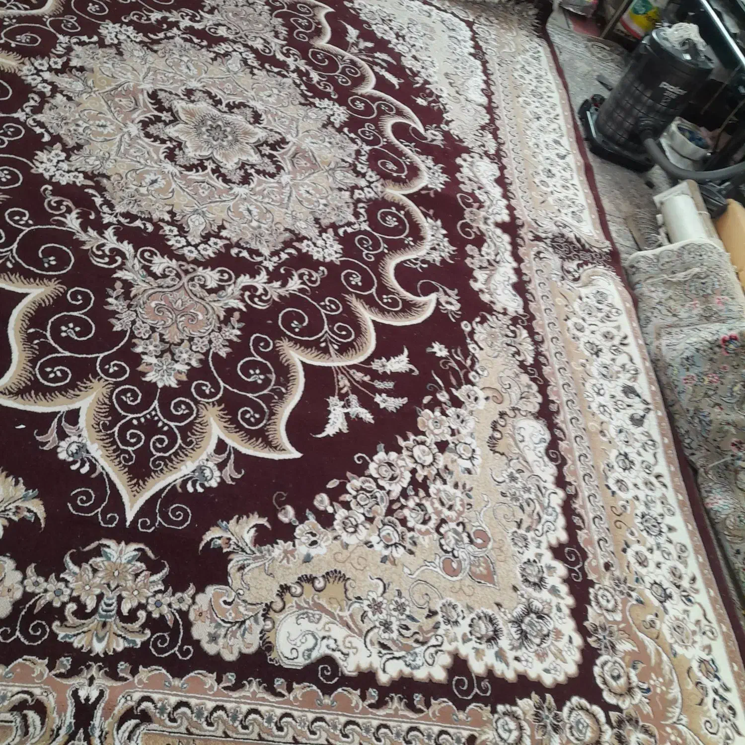 یک جفت قالی 12متر ی ۱۰ میلیون|فرش|کاشان, راوند|دیوار