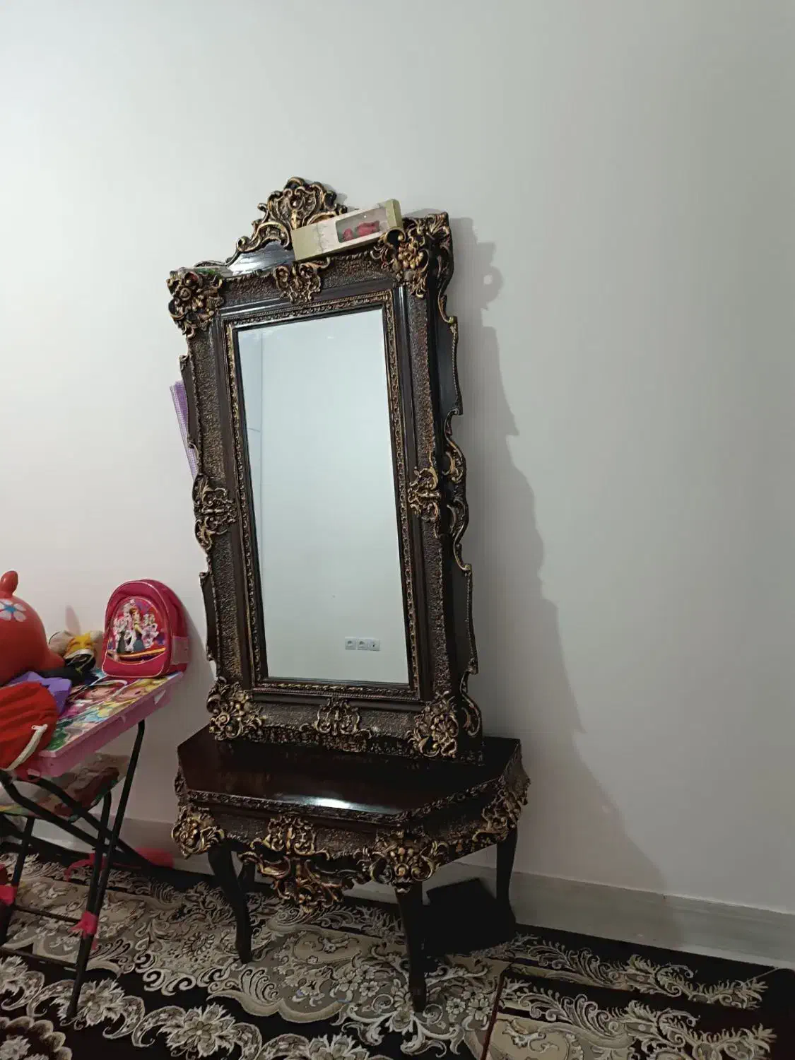 آینه کنسول|بوفه، ویترین، کنسول|کرمانشاه, |دیوار