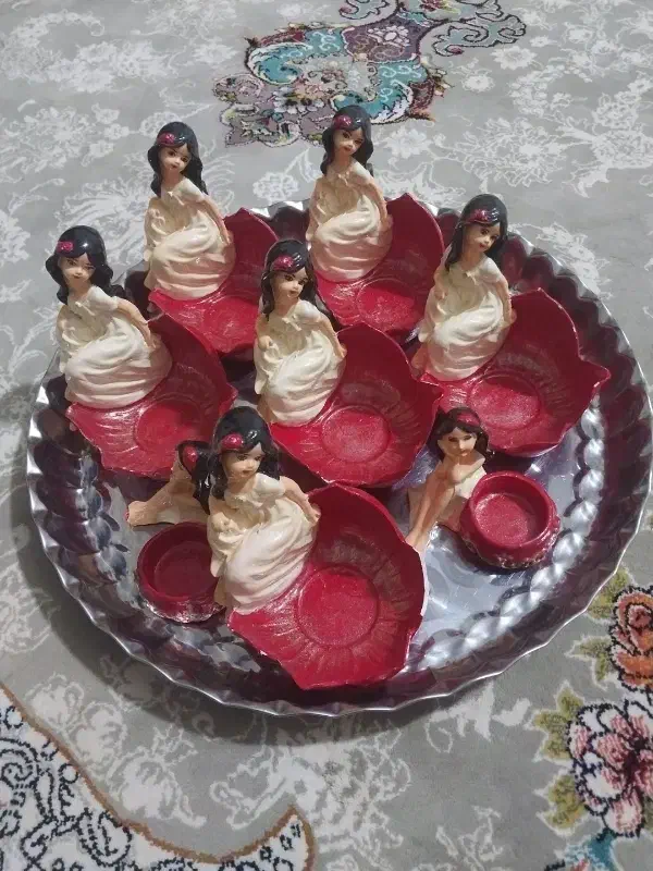 هفت سین فرشته|مجسمه، تندیس، ماکت|ماهدشت, |دیوار