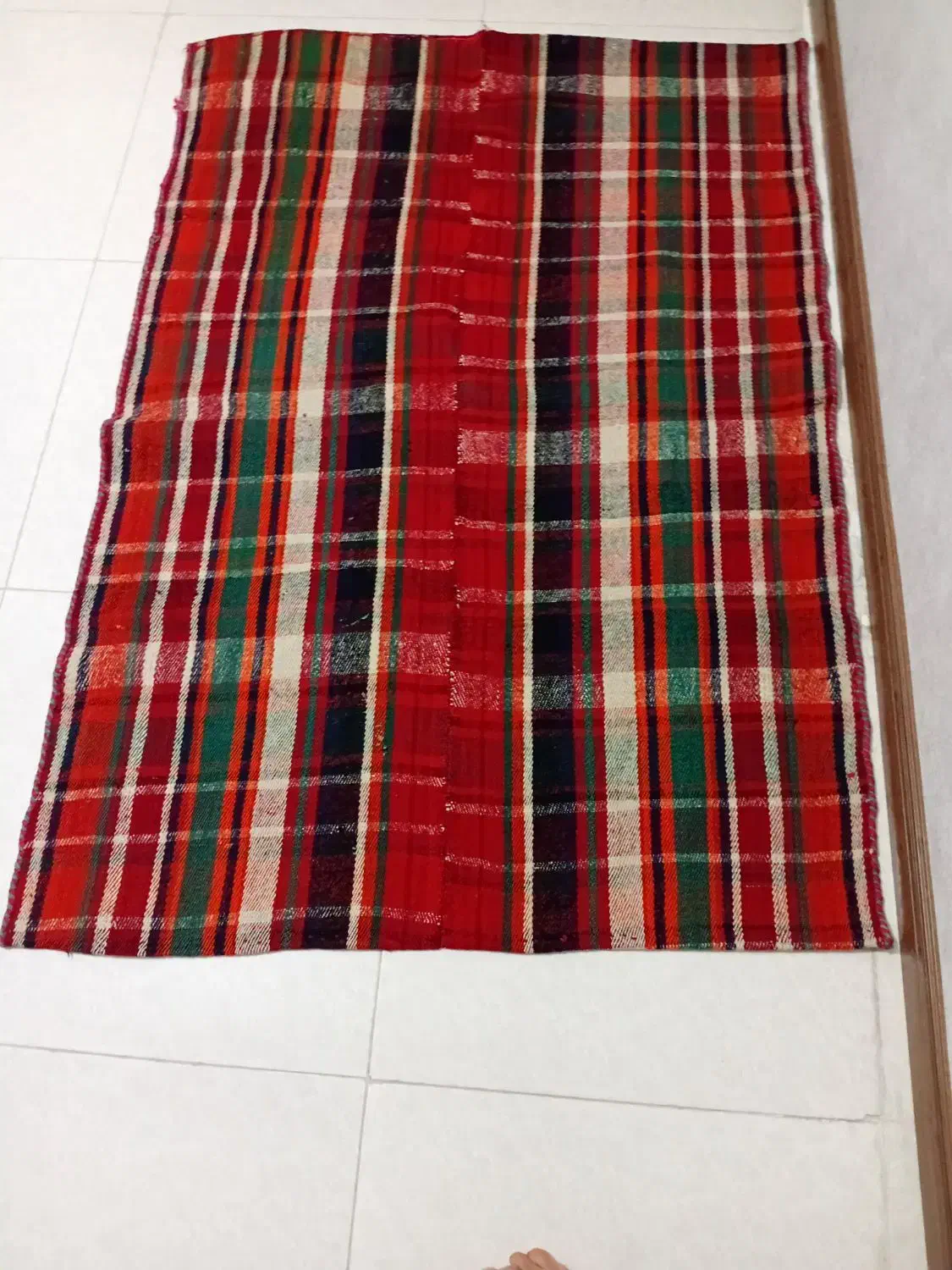 جاجیم دست بافت نخ|گلیم، جاجیم، گبه|شیراز, فرهنگیان|دیوار