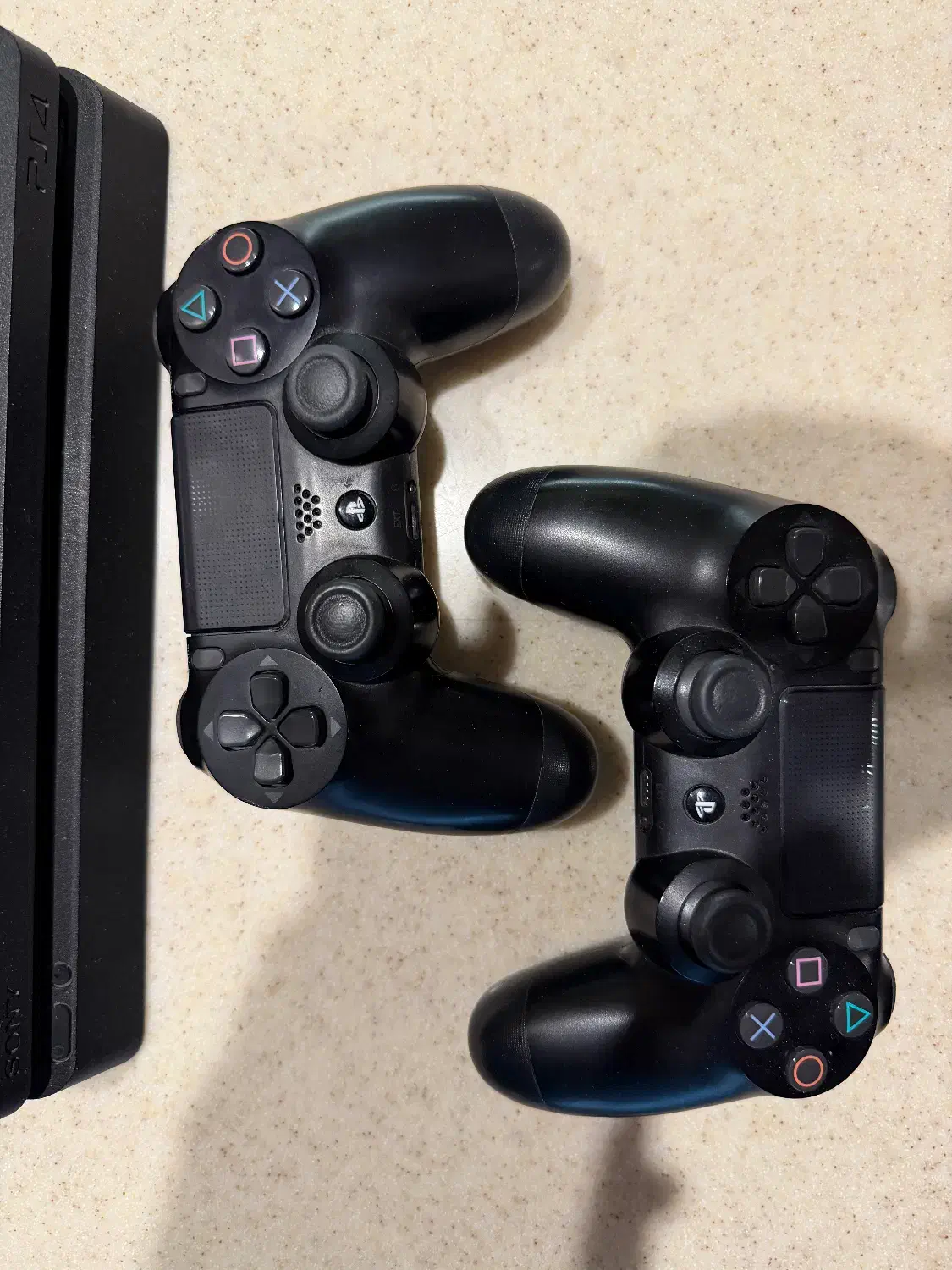 PS4 slim دو دسته|کنسول، بازی ویدئویی و آنلاین|تهران, سعادت‌آباد|دیوار