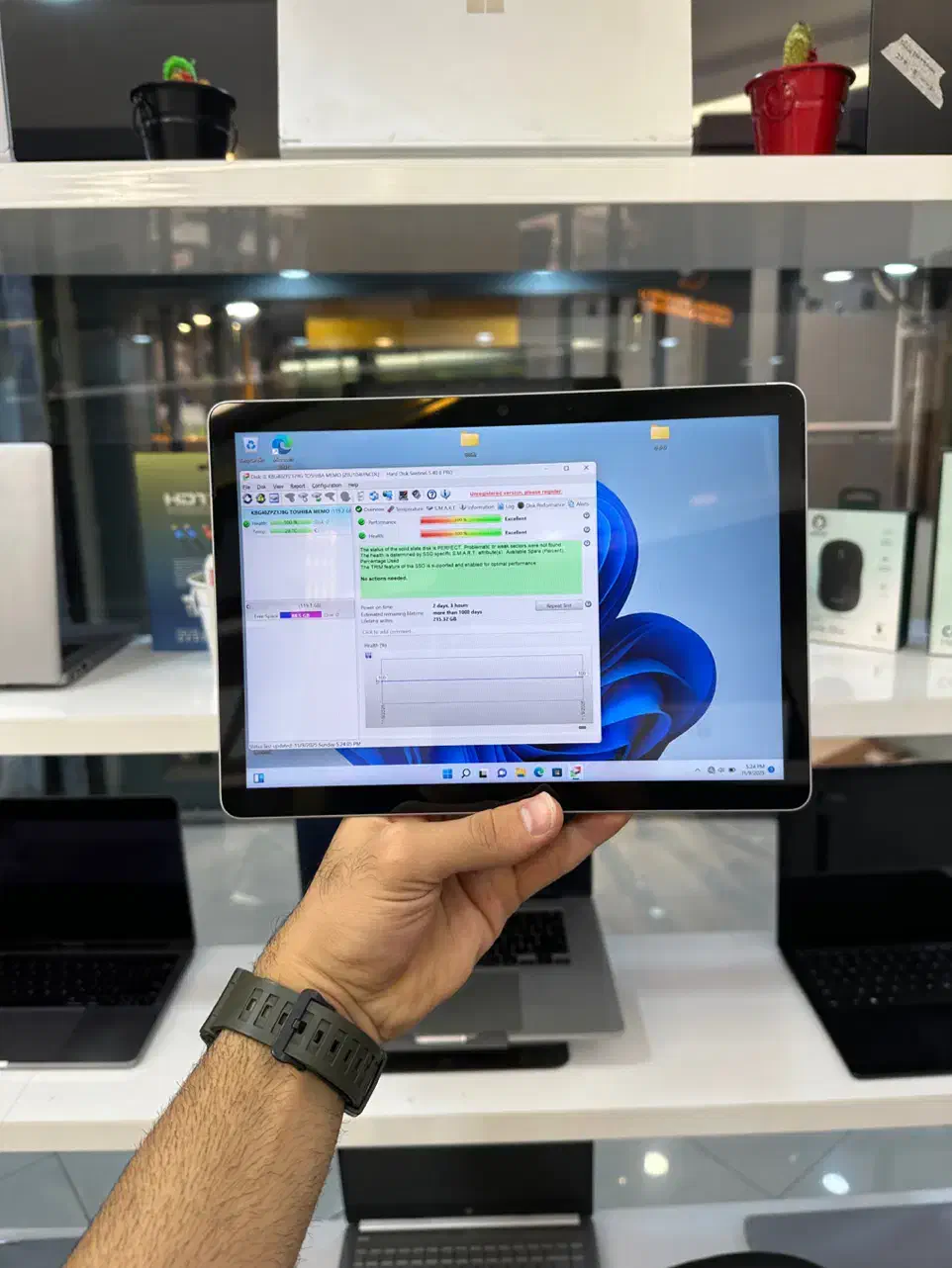 Surface Pro Go2|رایانه همراه|شیراز, ملاصدرا|دیوار