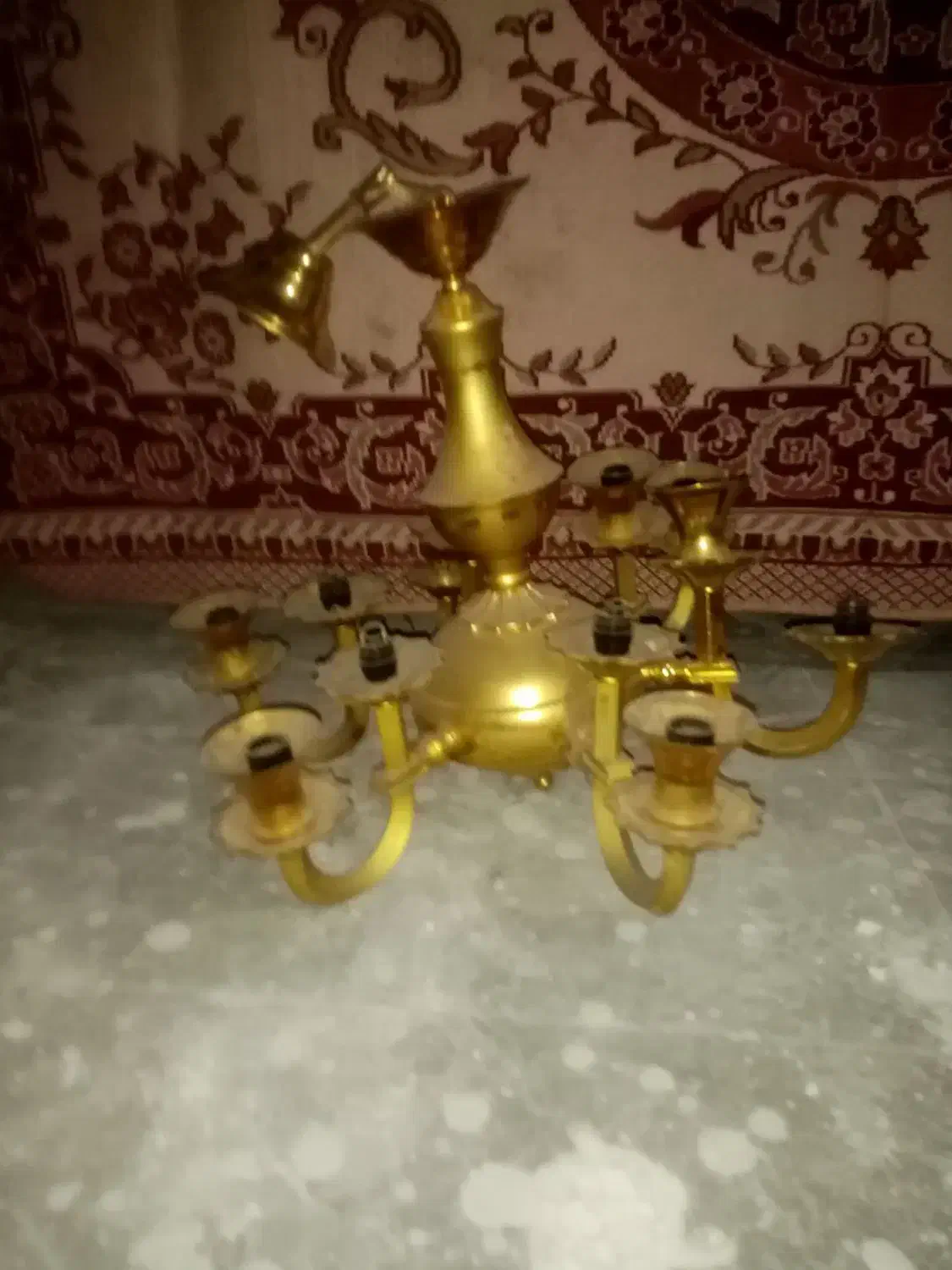 آینه. ولوستر|لوستر و چراغ آویز|کرمان, |دیوار