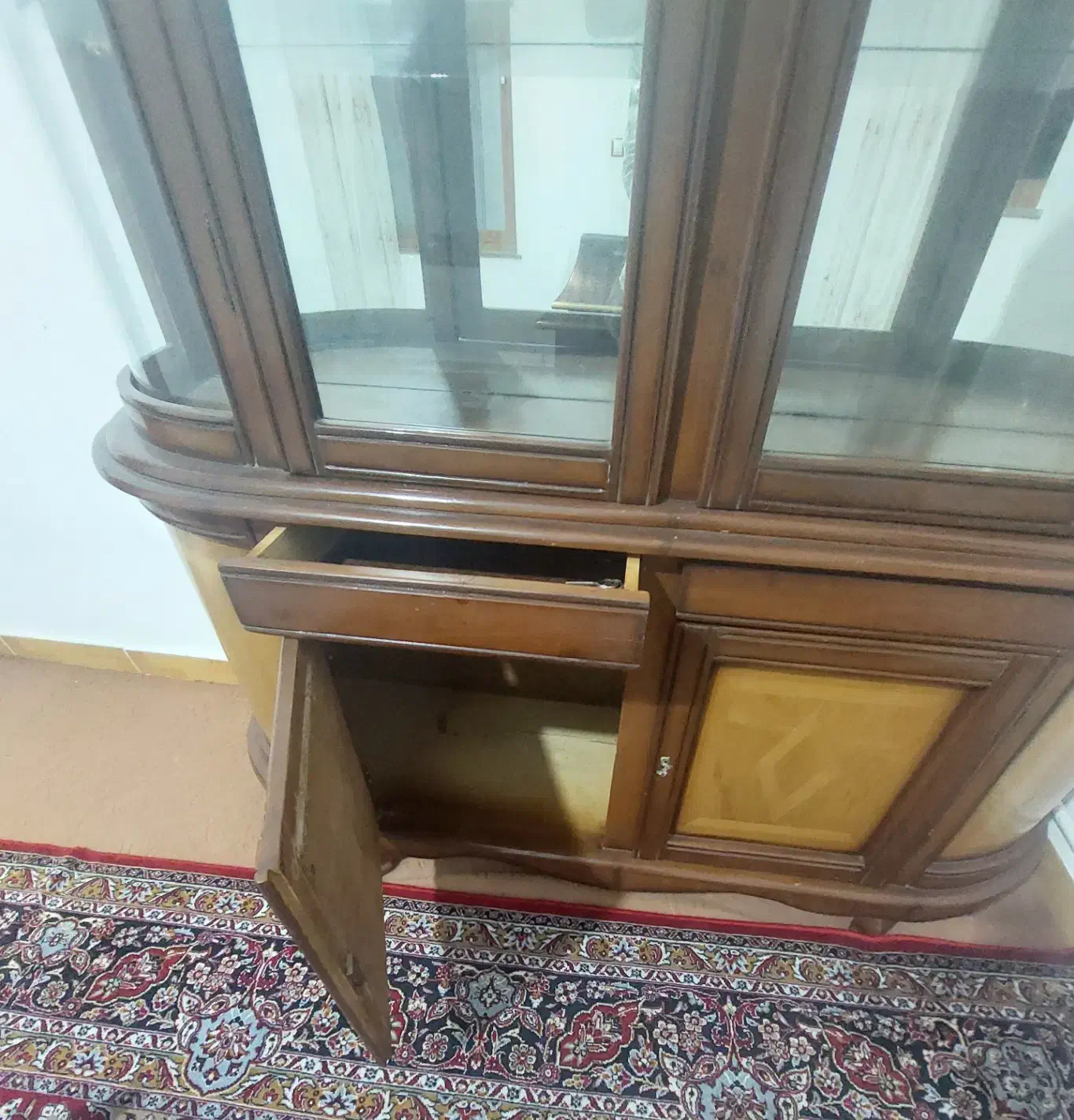 بوفه چوبی|بوفه، ویترین، کنسول|گرمی, |دیوار