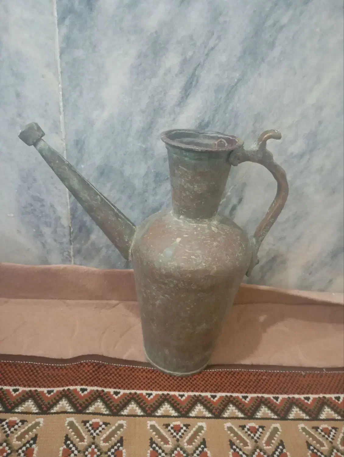 وسایل مسی قدیمی عتیقه|کلکسیون اشیاء عتیقه|گناباد, |دیوار