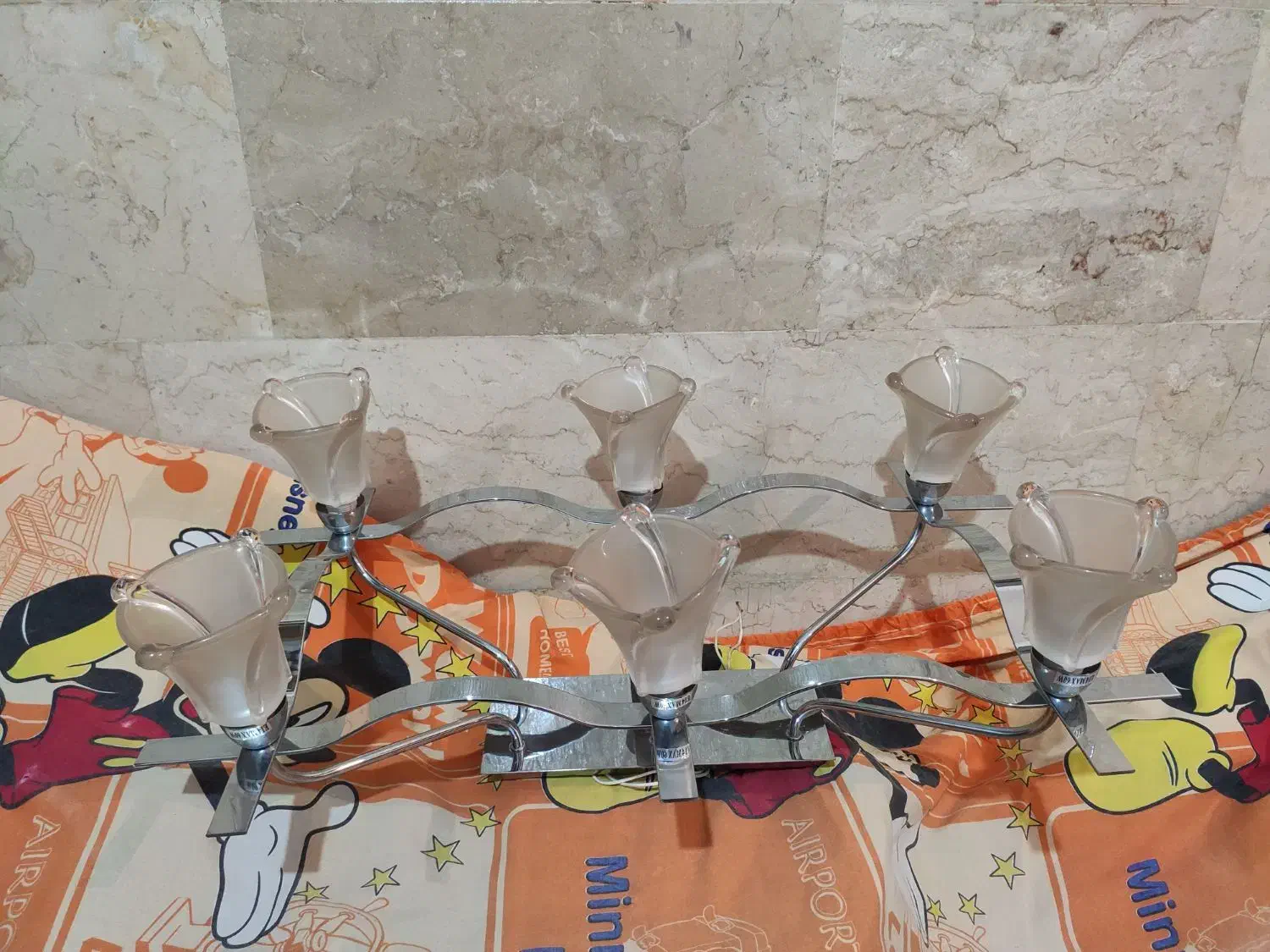 لوستر|لوستر و چراغ آویز|تبریز, |دیوار