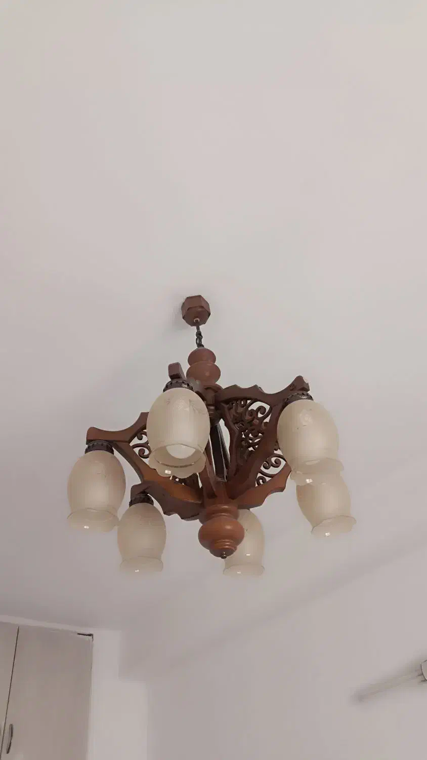 لوستر چوبی|لوستر و چراغ آویز|گرگان, |دیوار