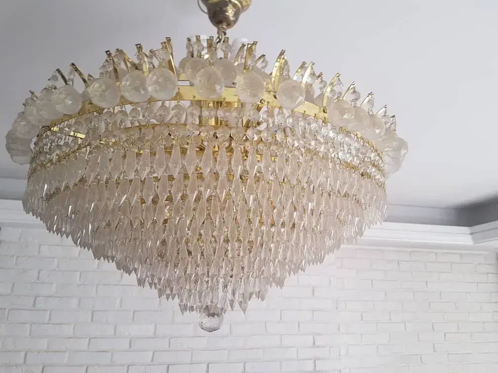 لوستر کریستال|لوستر و چراغ آویز|تهران, یوسف‌آباد|دیوار