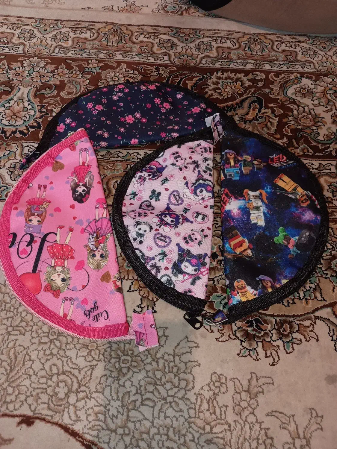 کیف لقمه برزنت و پارچه و طلق شفاف|سفره، حوله، دستمال آشپزخانه|شیراز, دشت چنار|دیوار