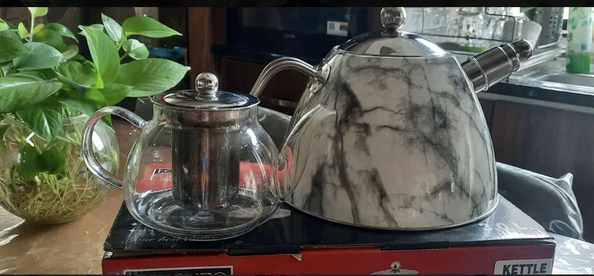 کتری و‌قوری لورنزو|قوری، کتری، قهوه‌ساز دستی|اراک, |دیوار