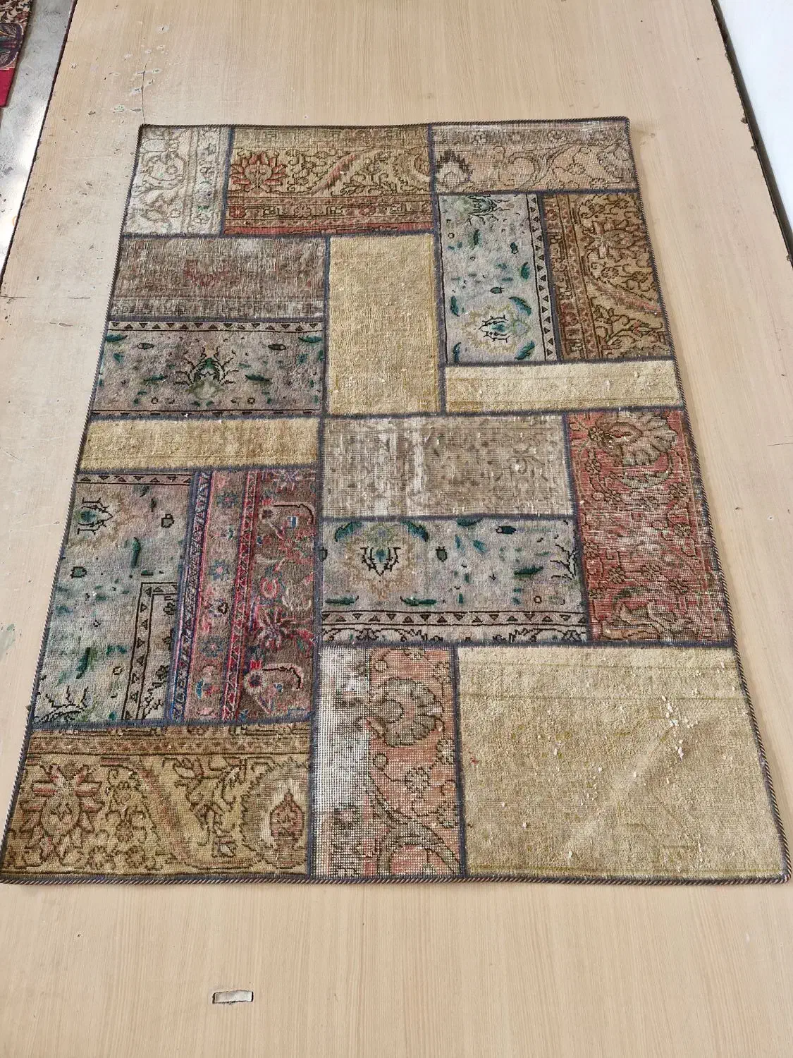 فرش دستباف چهل تیکه|فرش|پاکدشت, پاکدشت (مامازند)|دیوار