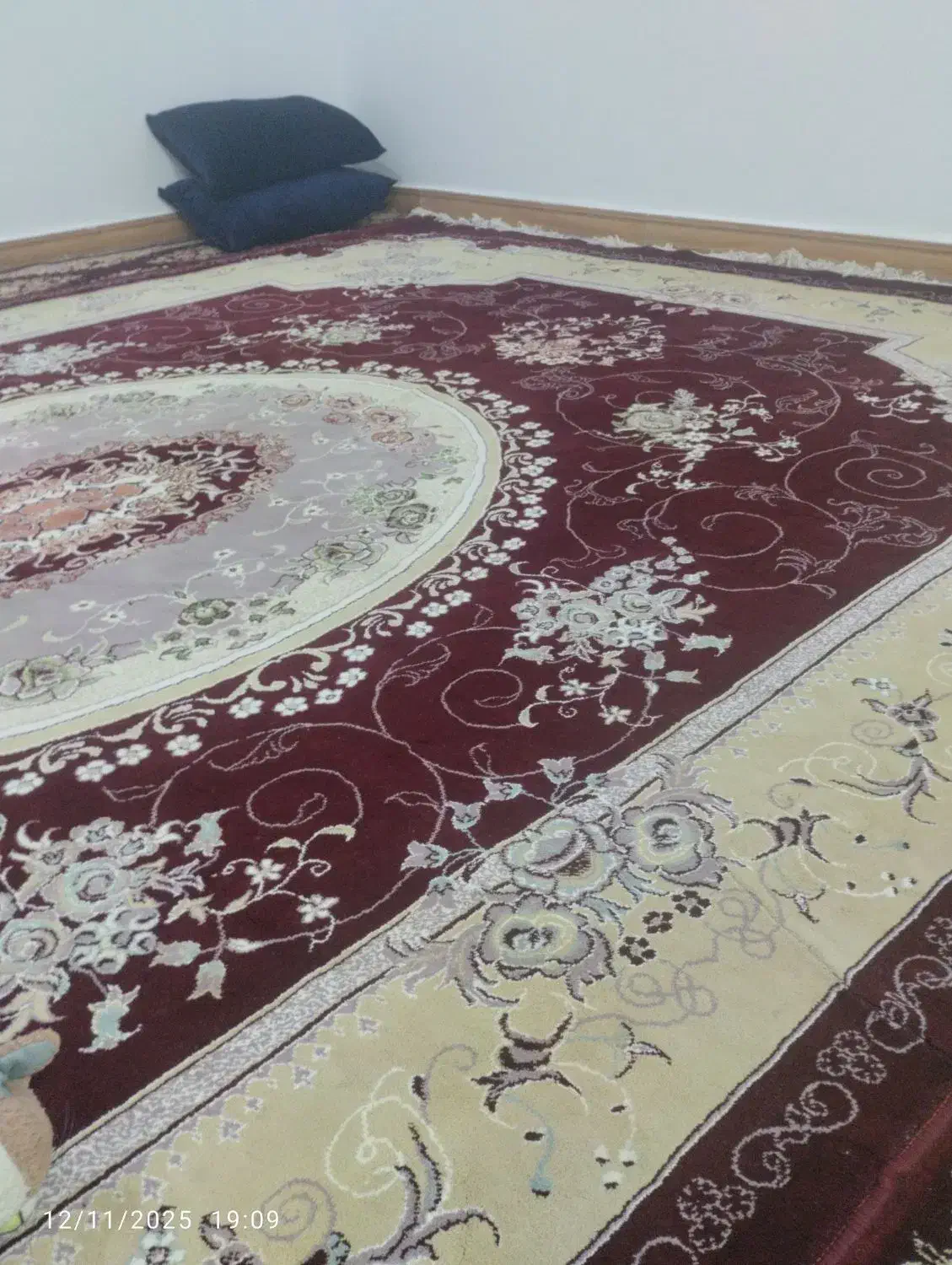 فرش شیش متری در حد نو|فرش|پیر سلیمان, |دیوار