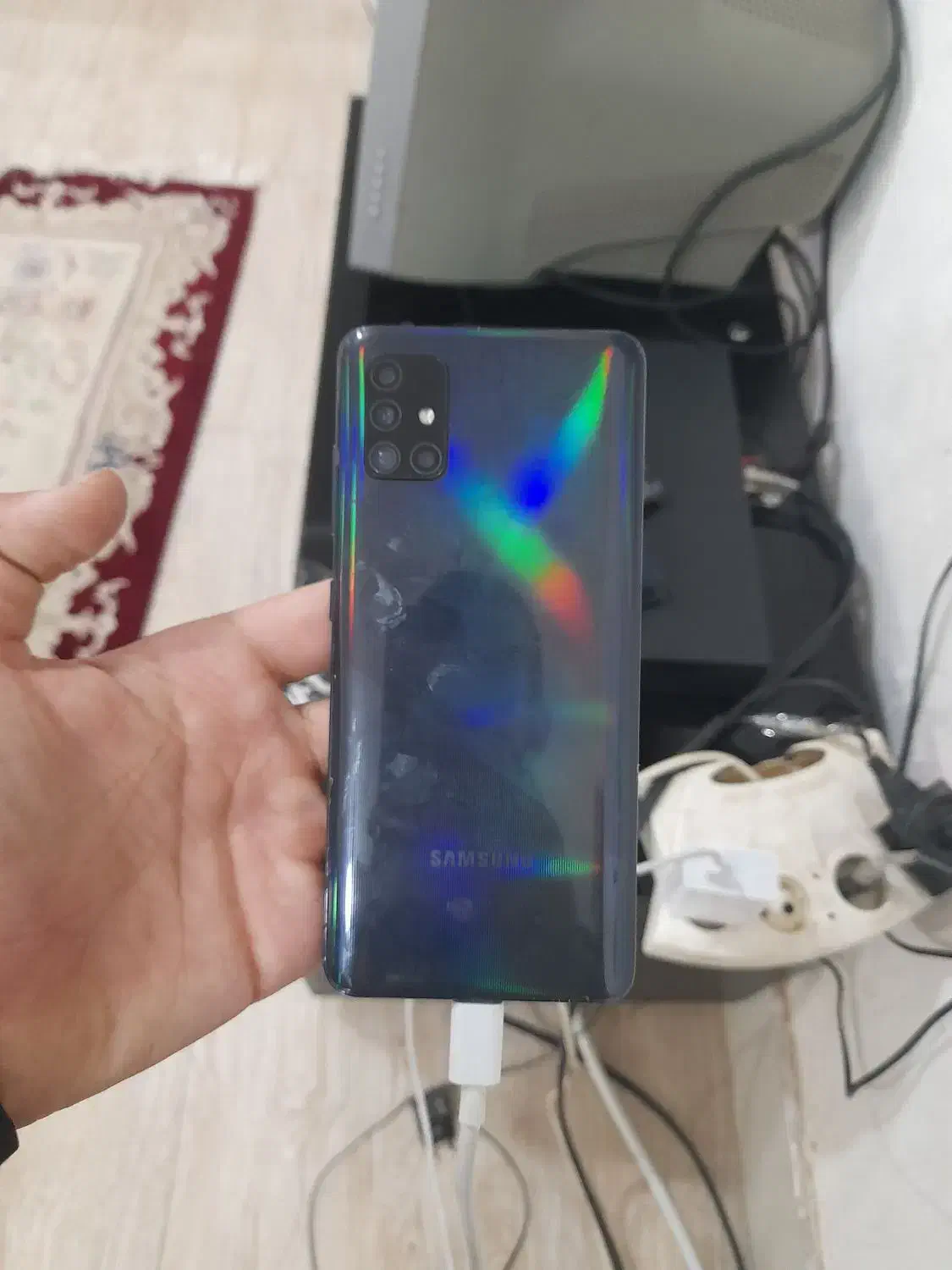 گوشی A51 سالم پلمپ|موبایل|پارسآباد, |دیوار